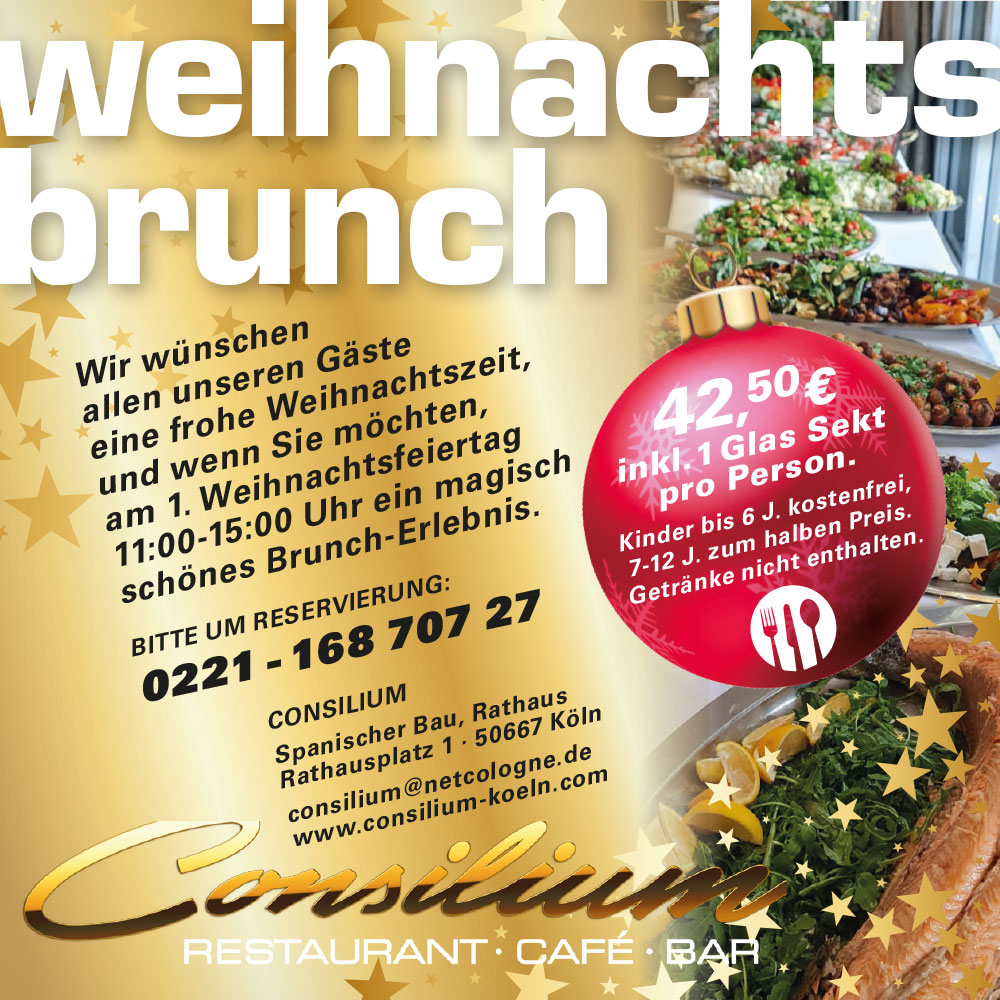 Weihnachtsbrunch im Consilium